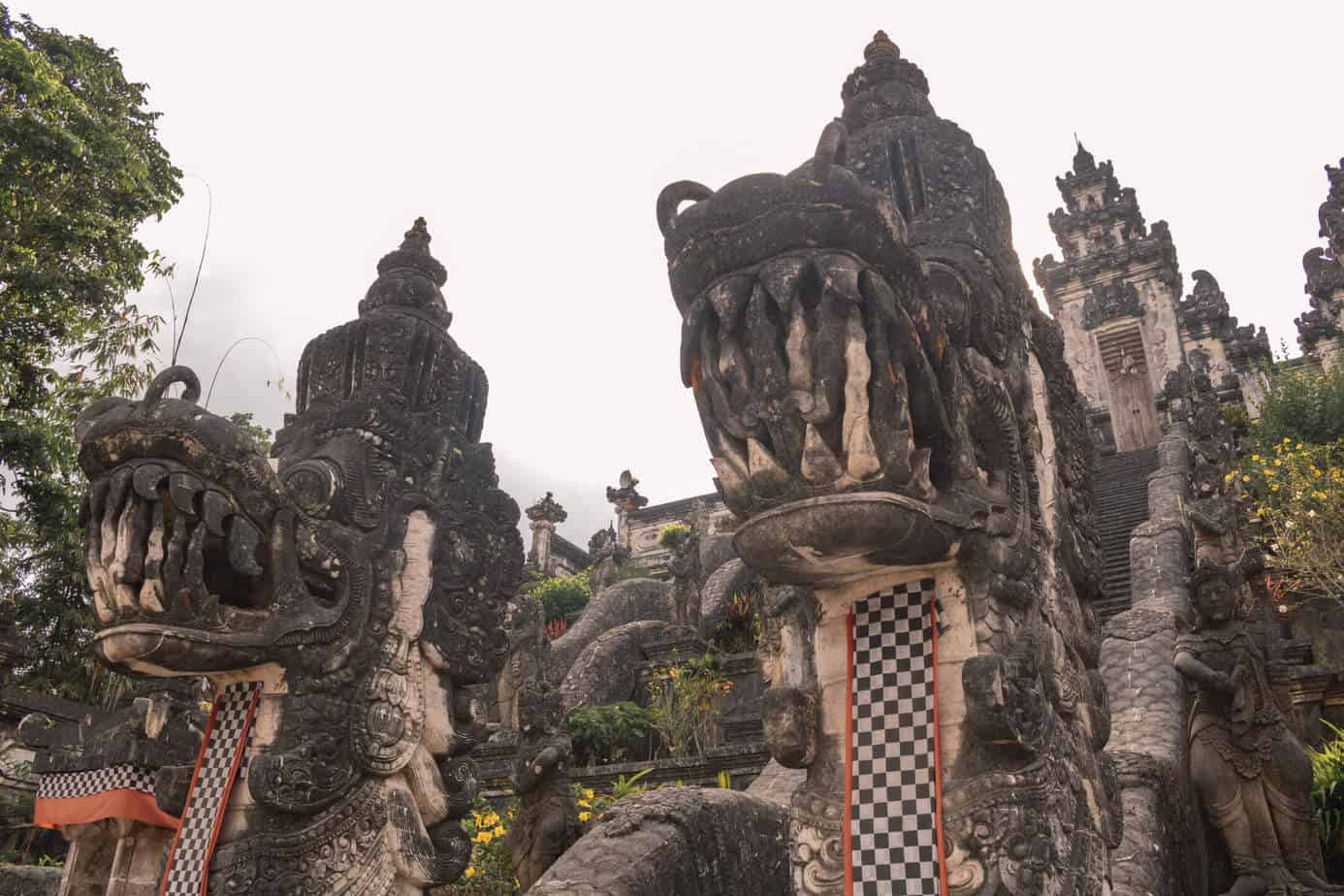 Dragon stairs at Pura Lempuyang temple