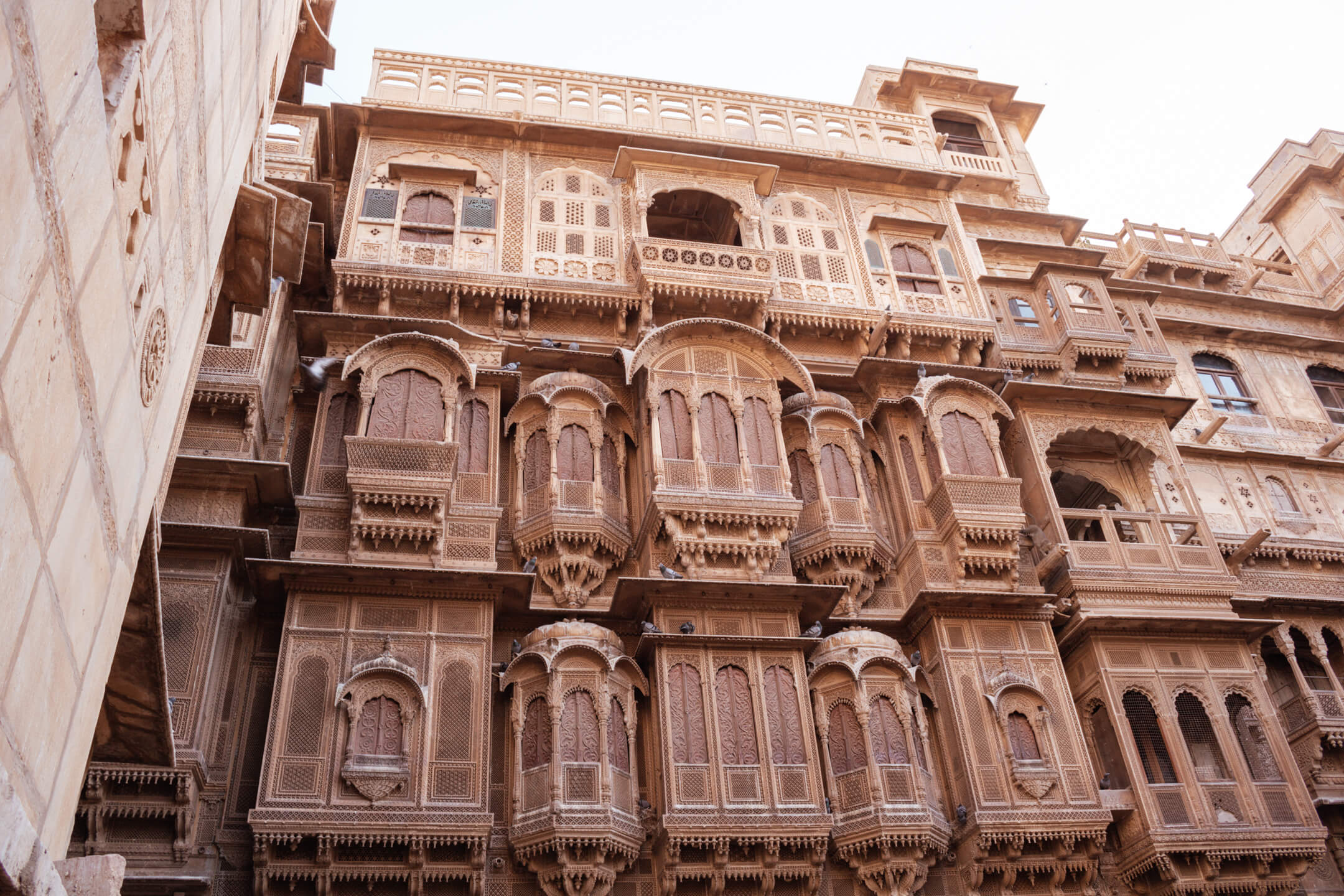 Patwon Ki Haveli in Jaisalmer, India