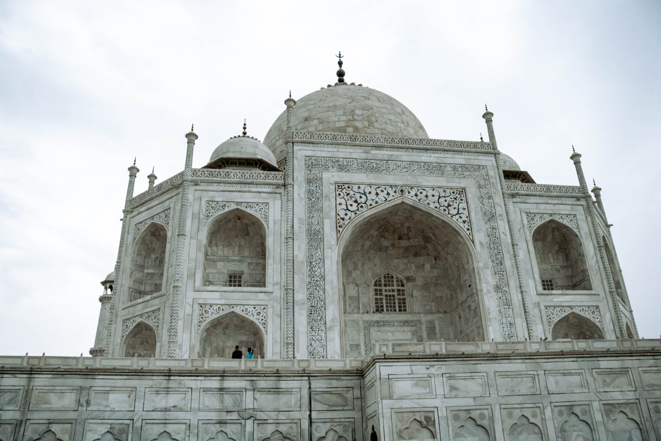 A great view of the Taj Mahal in India