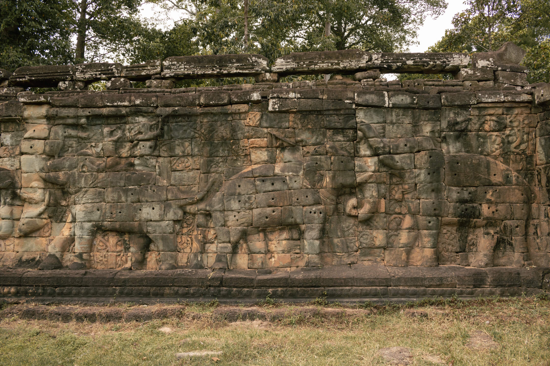 The Elephant Terrace in Siem Reap