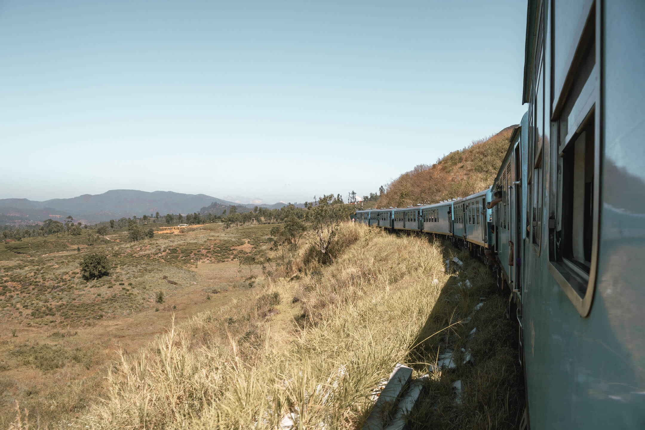 The famous train journey from Kandy to Ella
