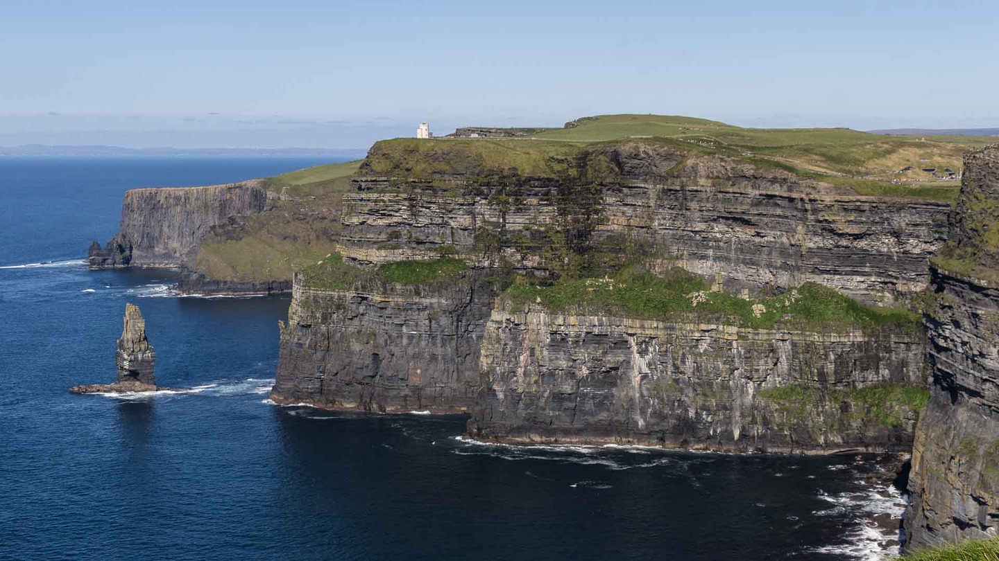 Cliffs of Moher viewpoint, Galway to Cliffs of Moher
