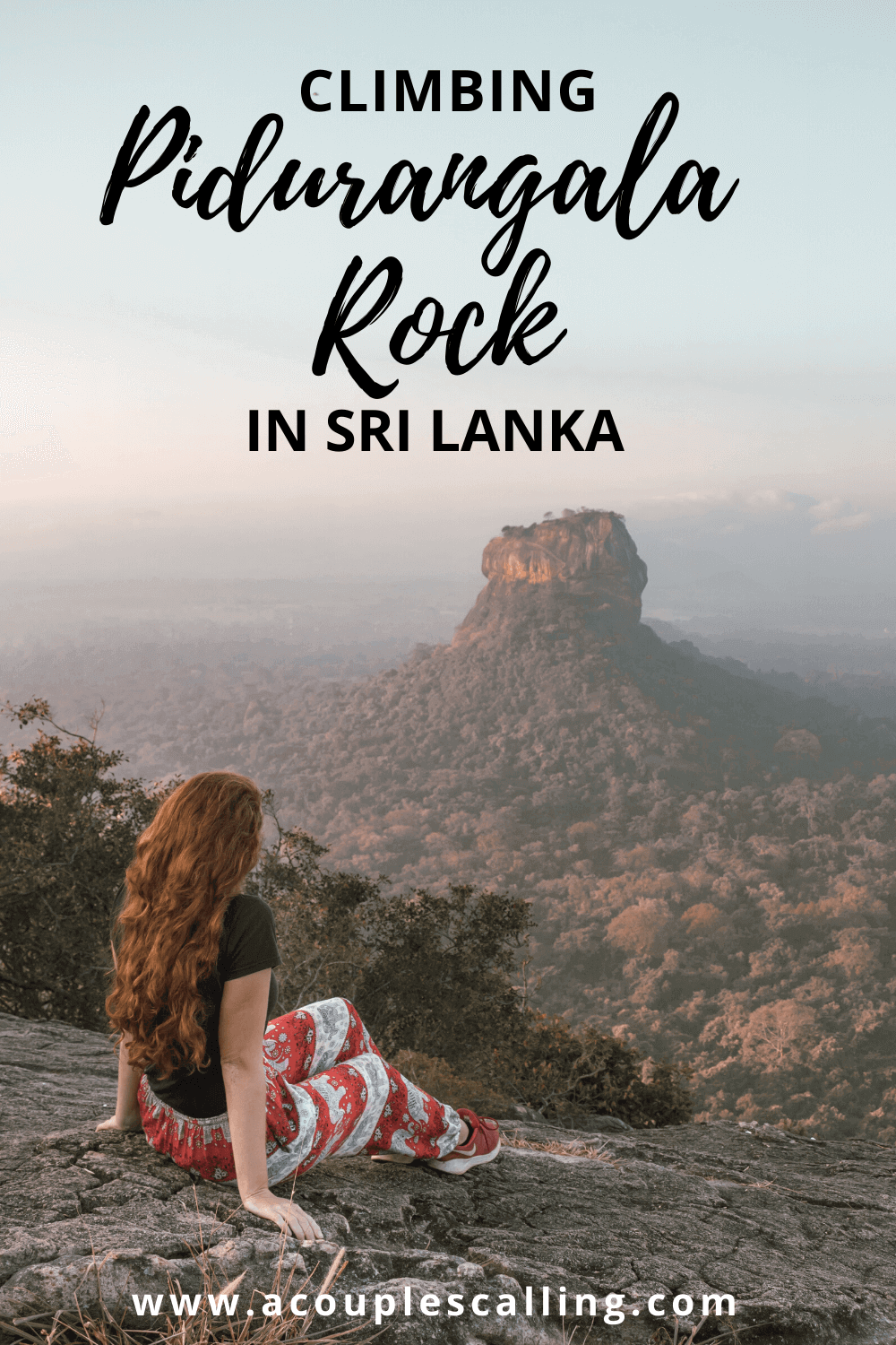 Pidurangala Rock in Sigiriya