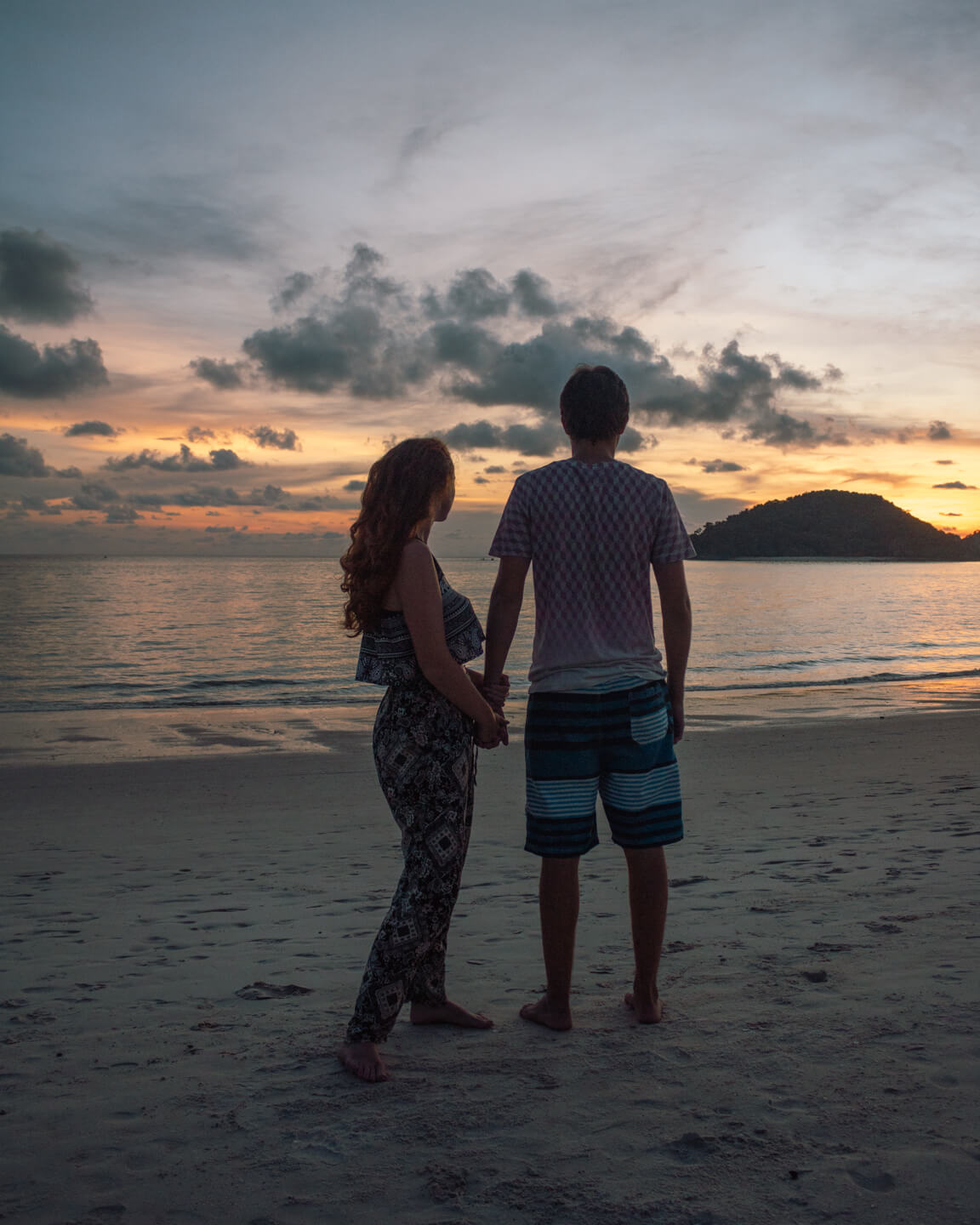 Langkawi sunset in Malaysia, Asia