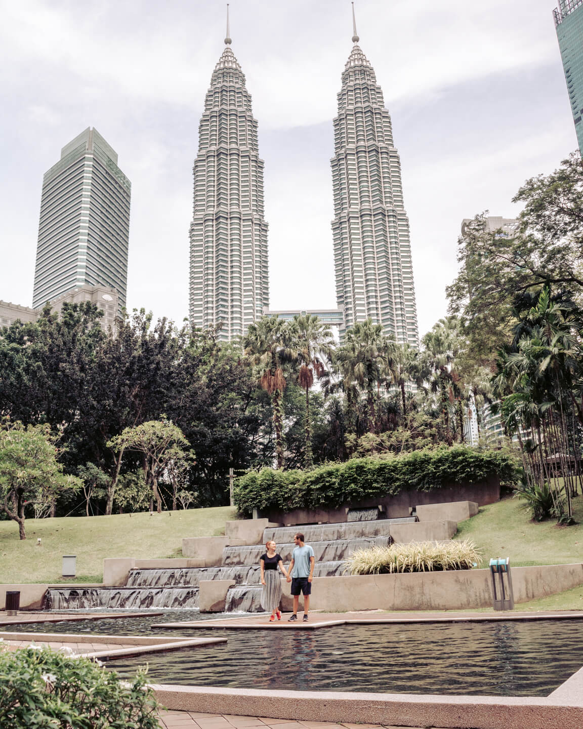 Petronas Towers in Kuala Lumpur, Malaysia