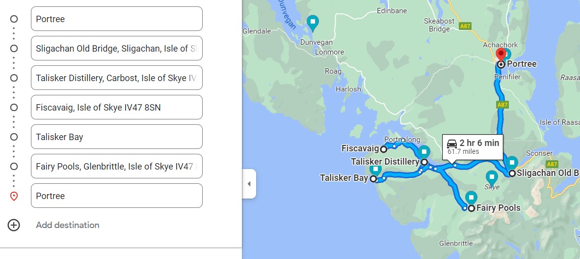 Isle of Skye 5 day itinerary