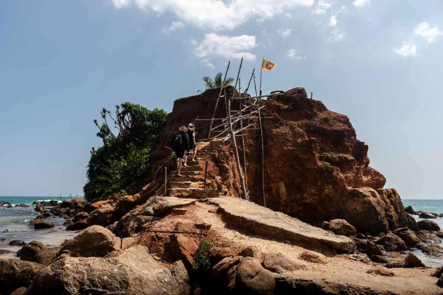 Parrot Rock in Mirissa, Sri Lanka