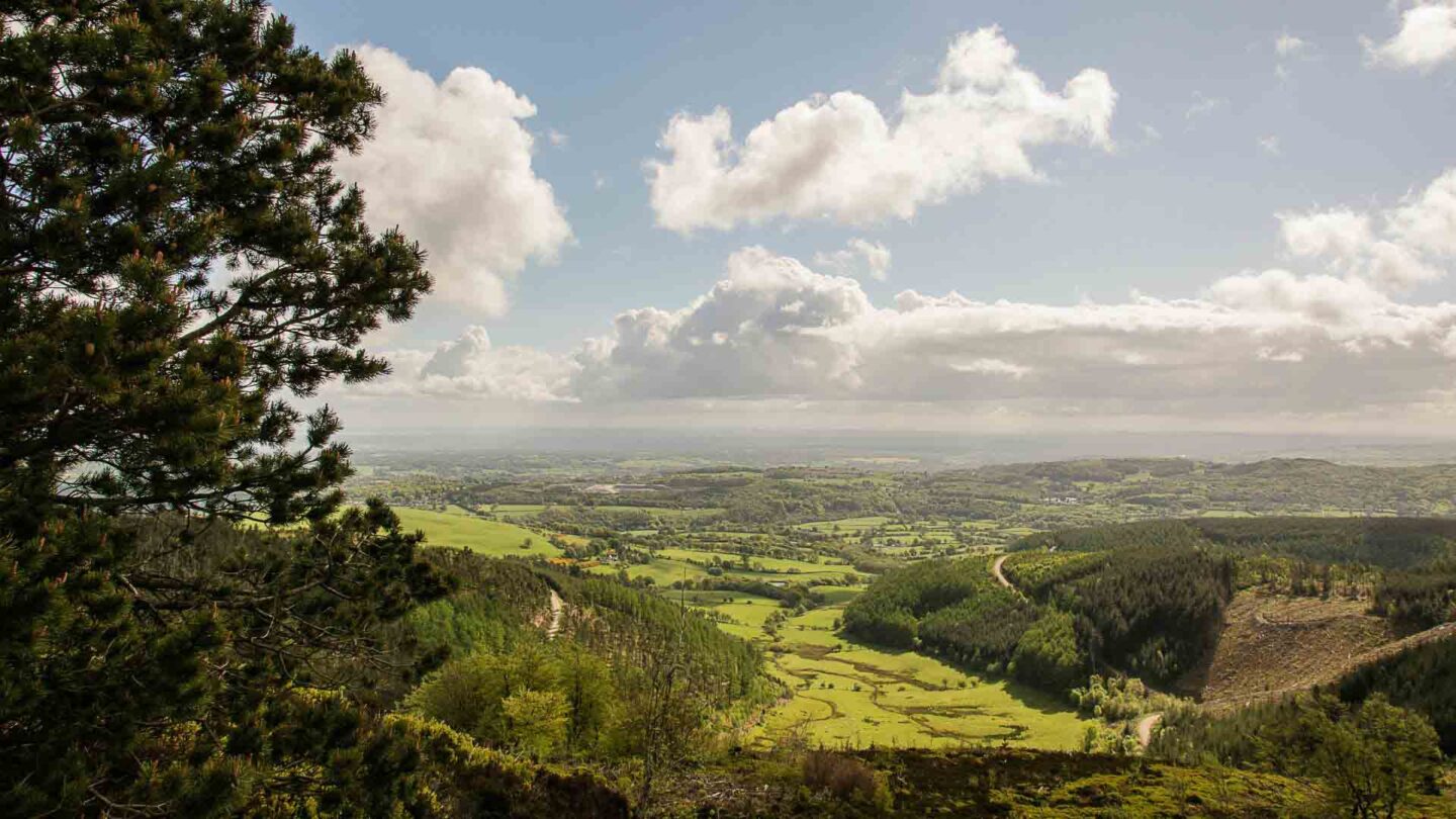 Moel Famau viewpoint