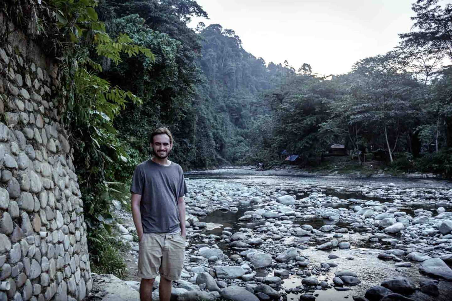 Bohorok River in Northern Sumatra