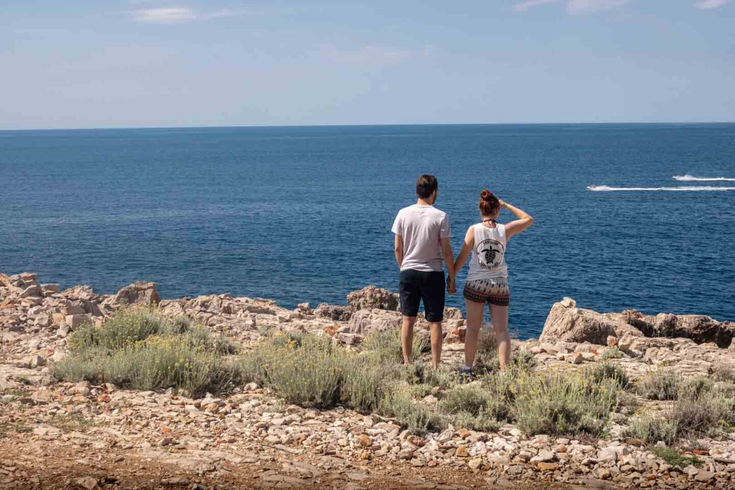 Couple at Lorkum Island