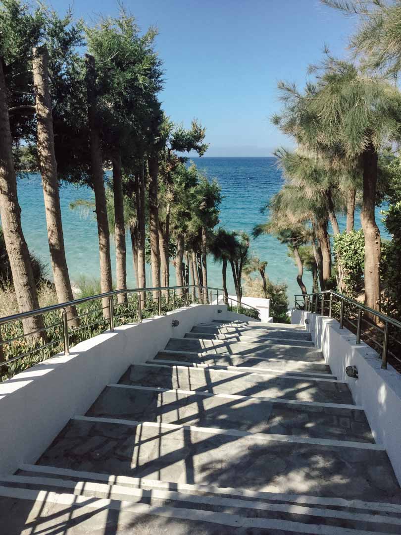 Pefki Beach, best beaches in Rhodes