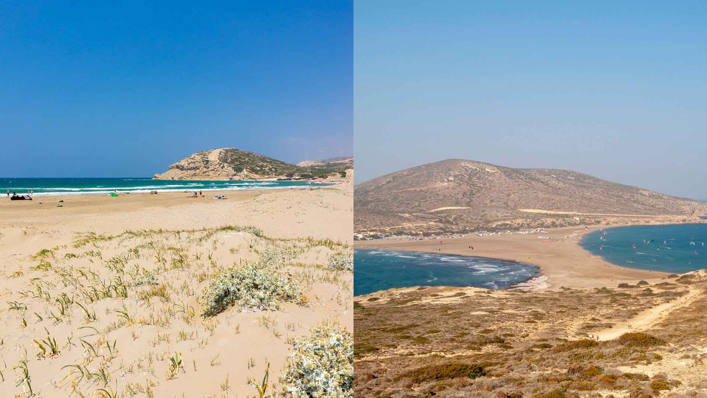 Prasonisi Beach viewpoint, Greece