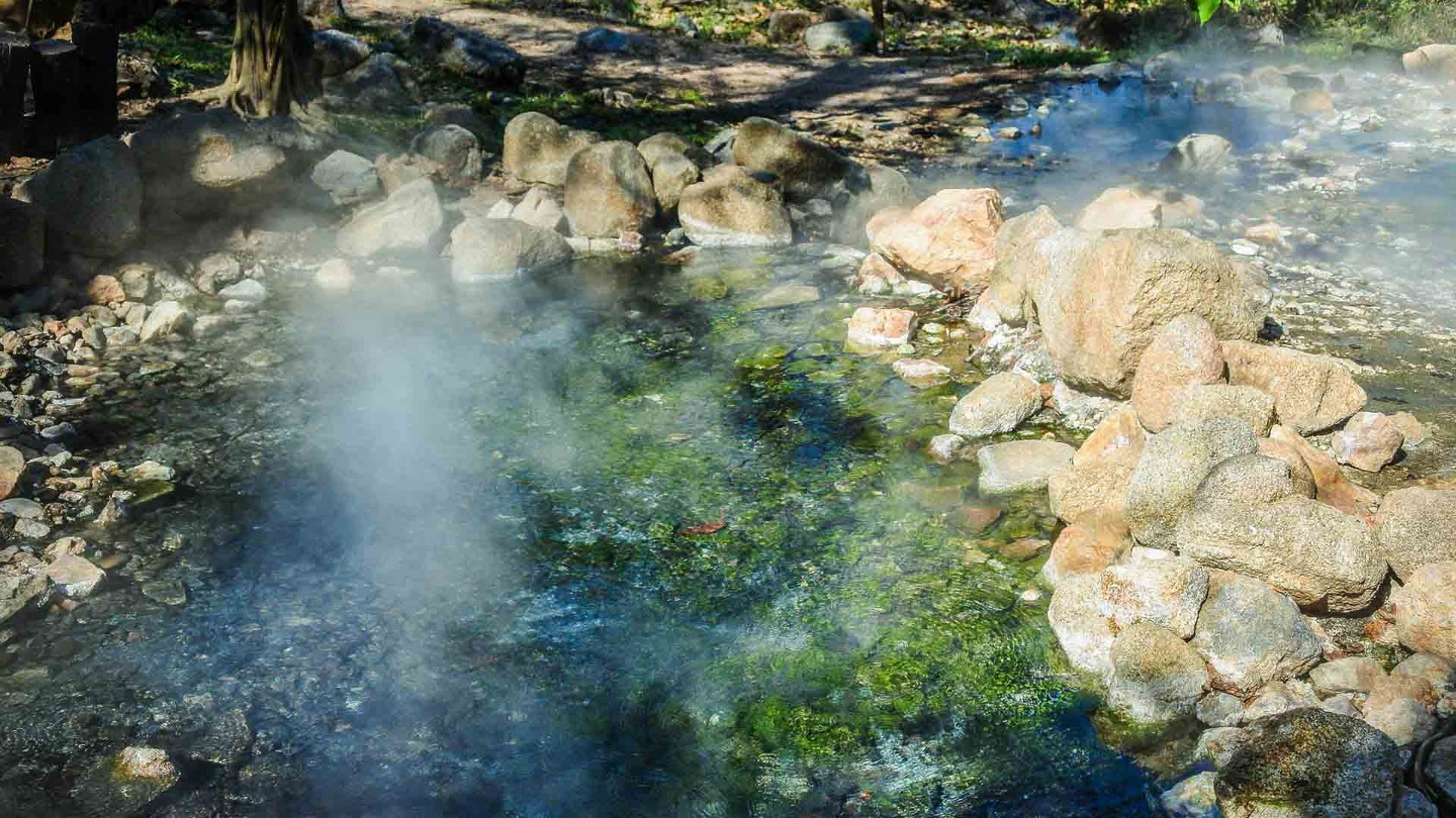 Pai hot springs, Thailand