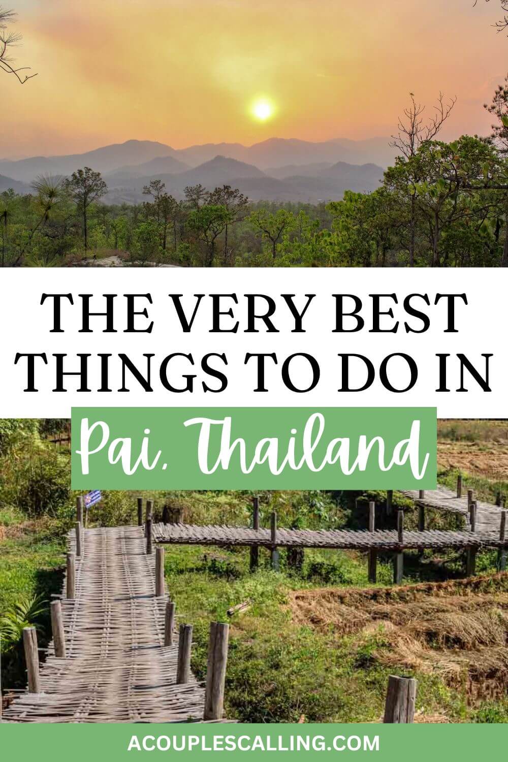 Things to do in Pai