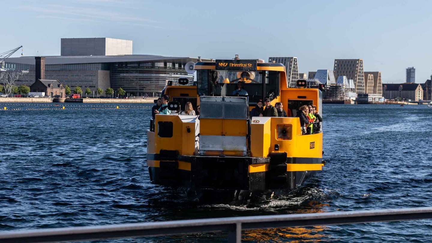 Copenhagen water taxi
