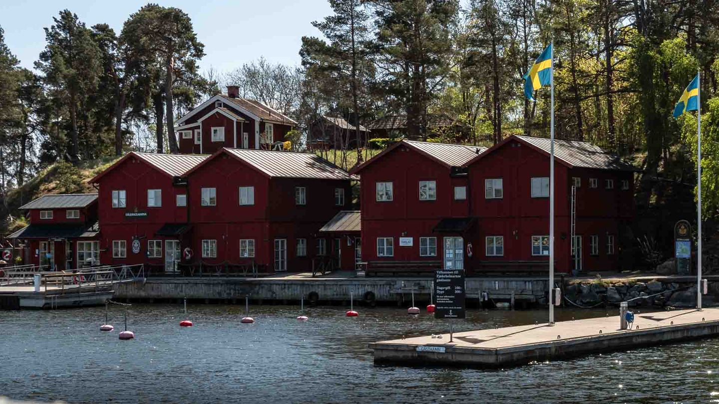 Dock in the Stockholm Archipelago
