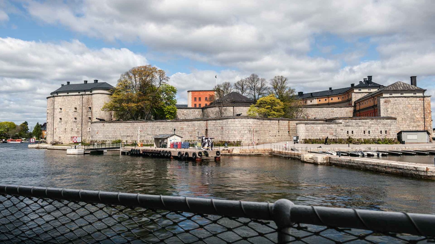 Vaxholm Fortress in the Stockholm Archipelago
