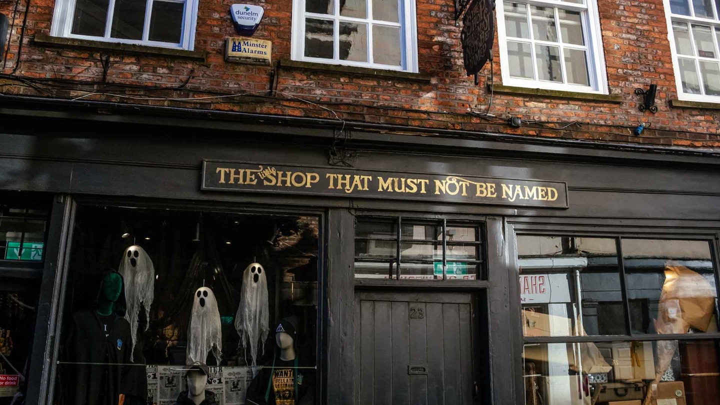 Harry Potter shop in York