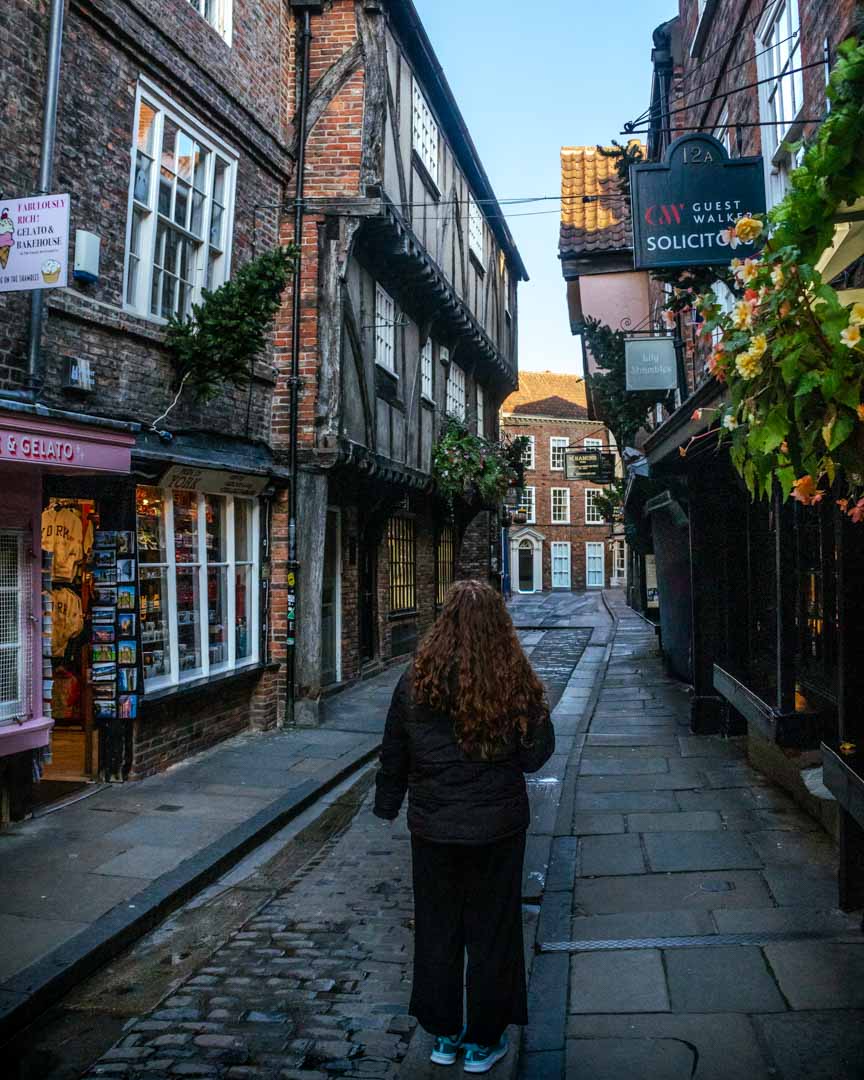 The Shambles in York, England