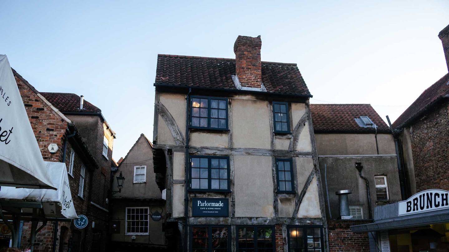 The Shambles architecture, York