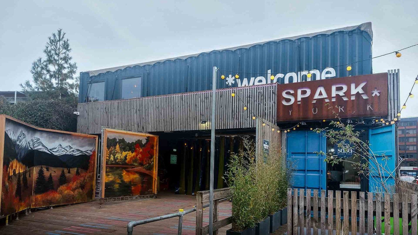 SPARK street food market, York